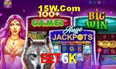 Slots com jackpots e giros grátis na Bet6K
